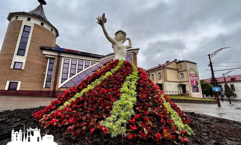 В Гродно появилась необычная скульптура