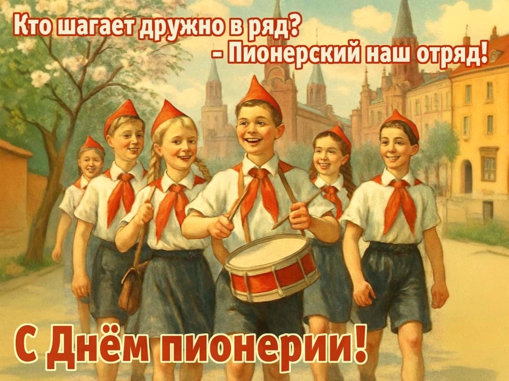 Празднуем День пионерии