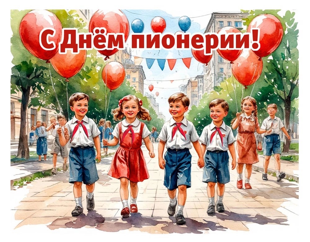 Празднуем День пионерии