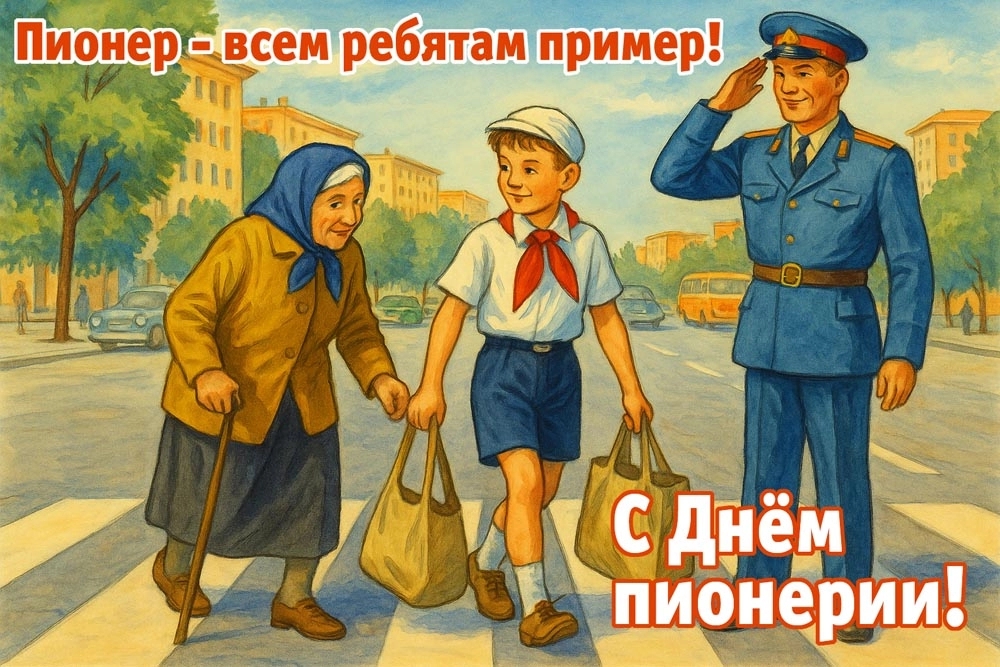 Празднуем День пионерии