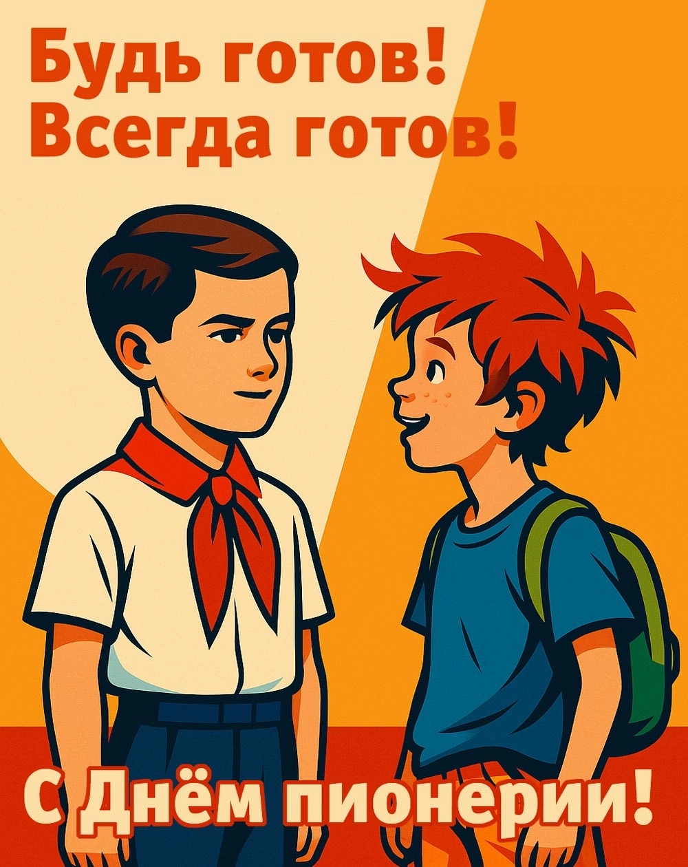 Празднуем День пионерии