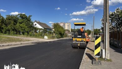 На улице Терешковой в Гродно большой ремонт