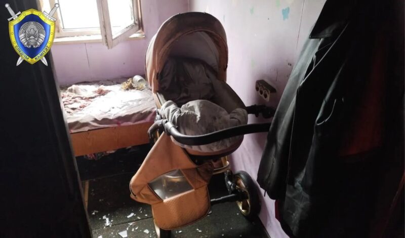 на пожаре в Каменецком