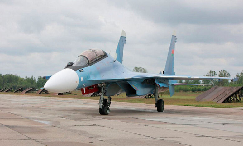 В Беларусь доставлены истребители Су-30СМ2