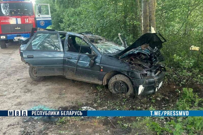 водитель-бесправник устроил ДТП