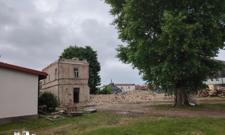 В центре Гродно столетний детский