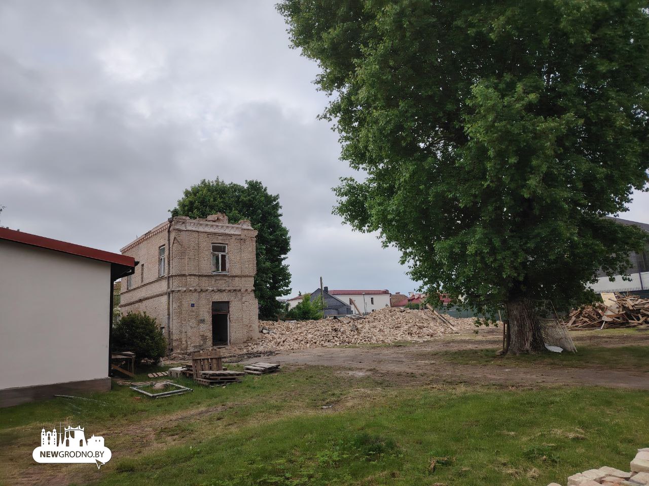 В центре Гродно столетний детский