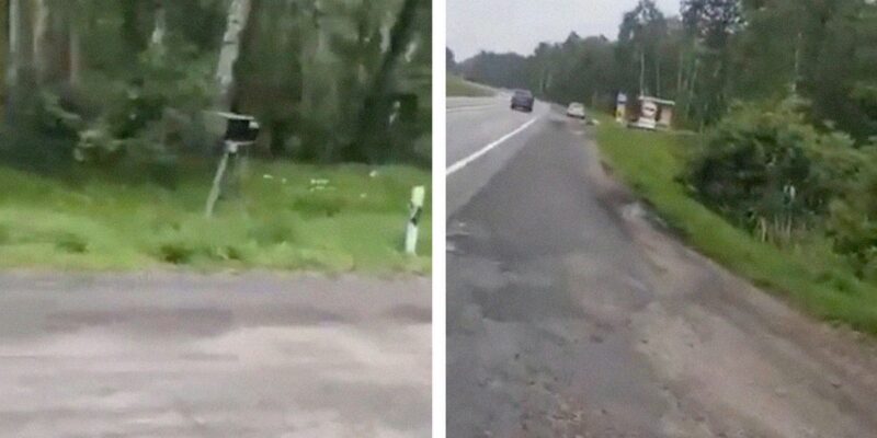 белорус показал курьезную ситуацию