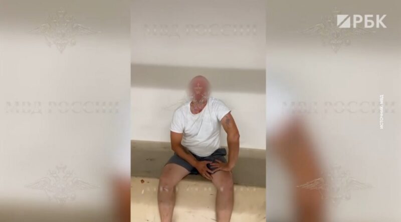 Опубликованы кадры задержания белоруса