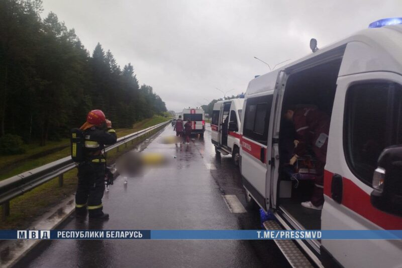 под Минском пьяный водитель