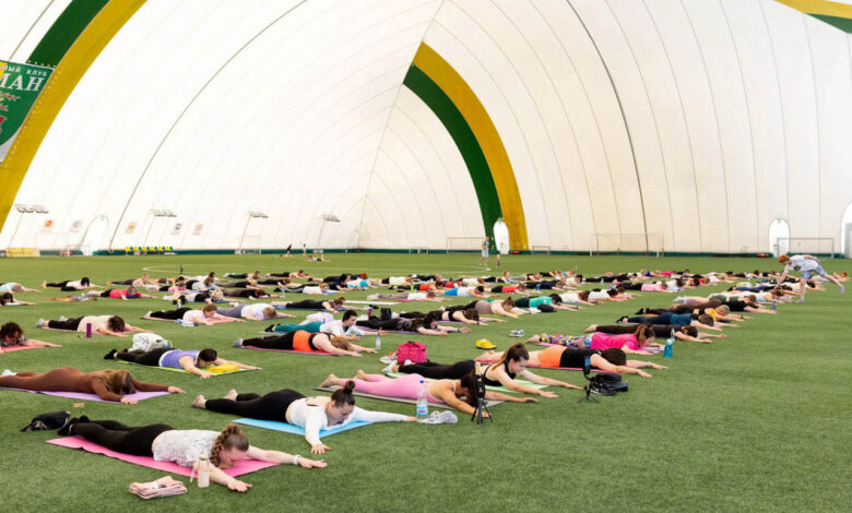 В Гродно прошел день пилатеса