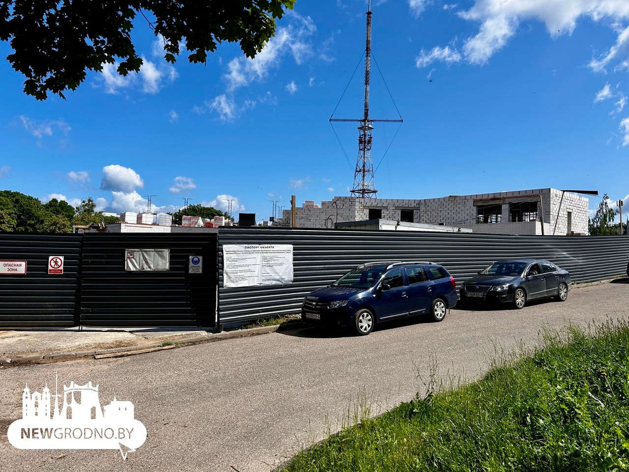 В Гродно строят ресторанный комплекс