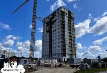 На улице Дубко заканчивают строительство