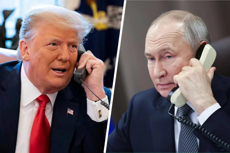 Узнали подробностях беседы Путина и Трампа по Украины