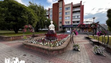 В Гродно появились новые композиции из цветов