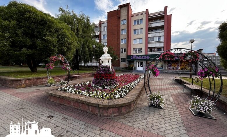 В Гродно появились новые композиции из цветов