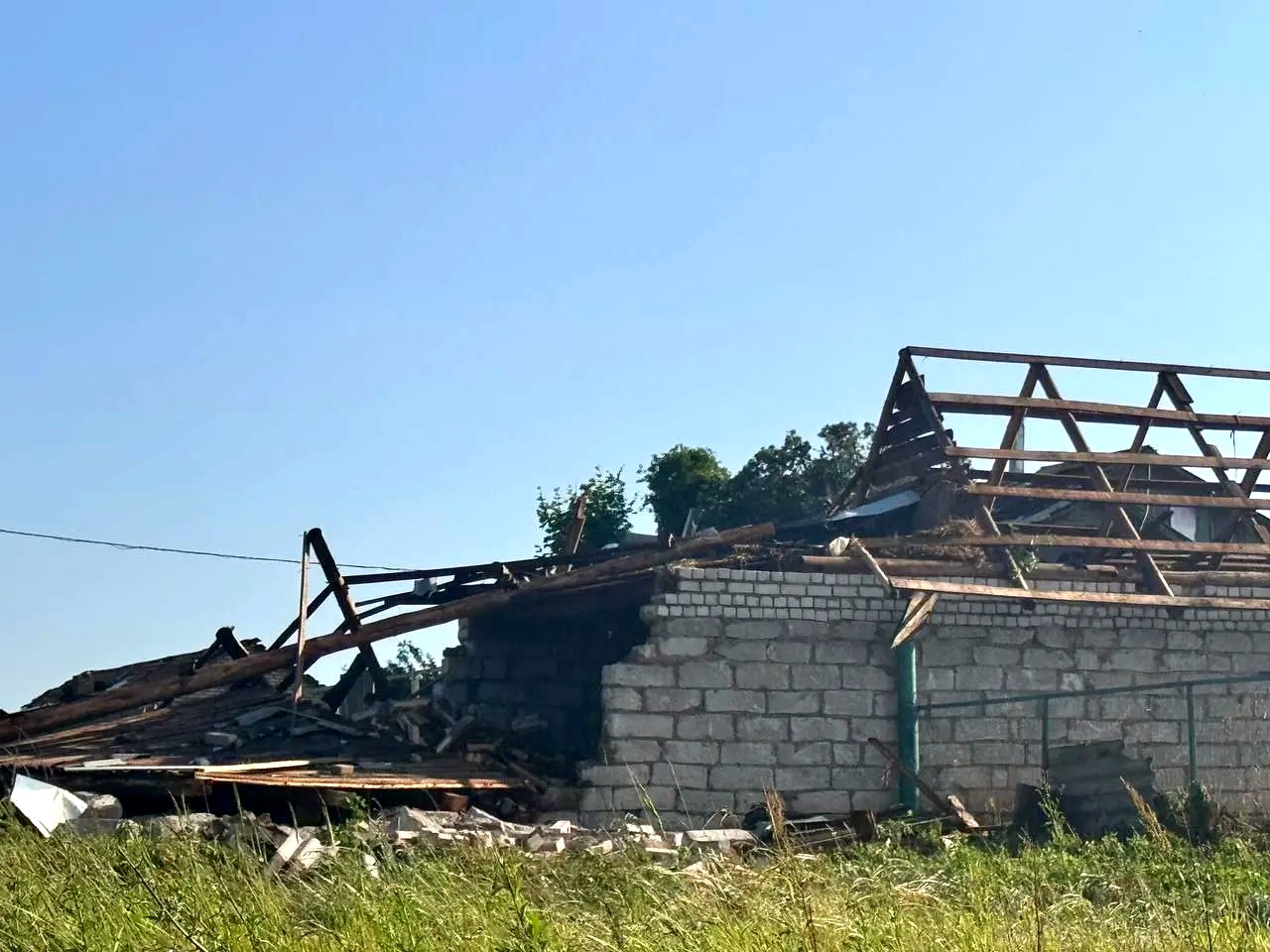 Мощный торнадо пронесся над Витебской областью