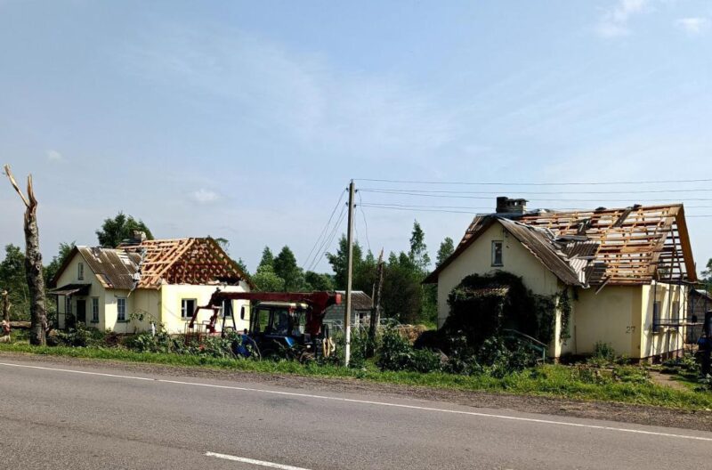Пострадавшим от непогоды