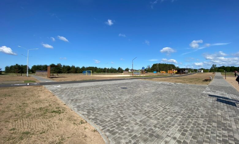 На пляже Юбилейного озера появятся