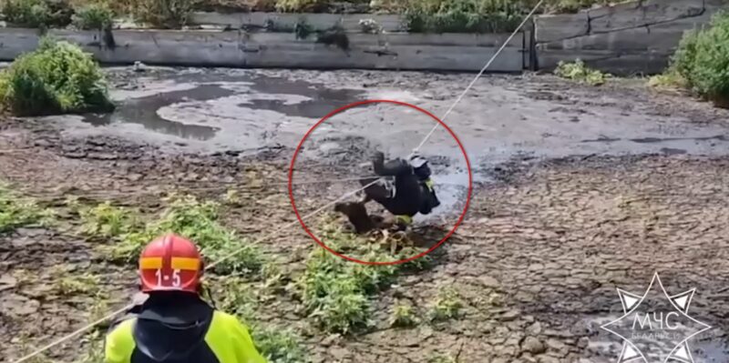 под Гродно бойцы МЧС