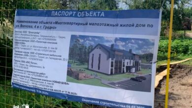 В Фабричном начали возведение