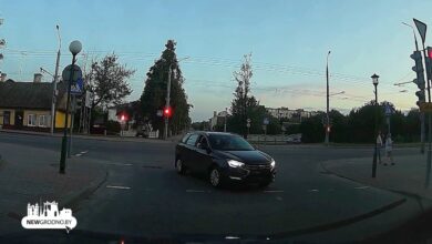 В Гродно водитель собрал комбо