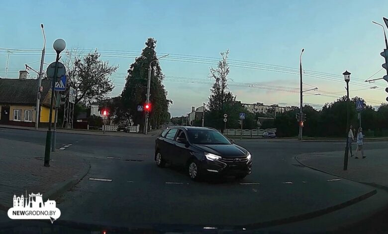 В Гродно водитель собрал комбо