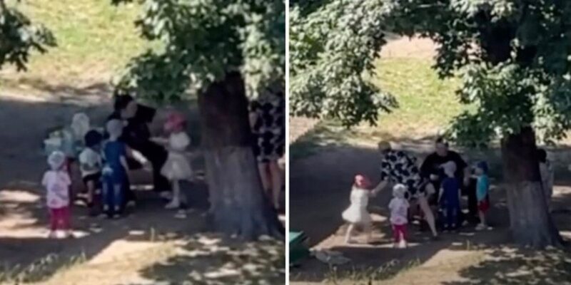 В детском саду 