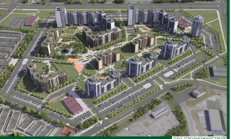 На въезде в Гродно из Минска построят новый жилой район
