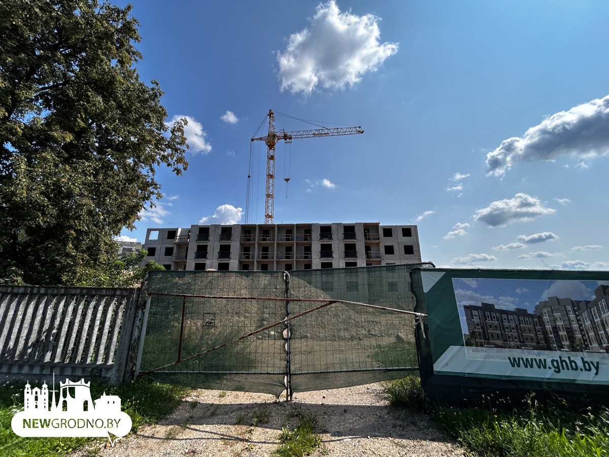 В Гродно на месте бывших складов