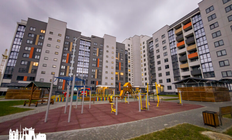 На севере Гродно вырос стильный жилой квартал