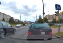 Неадекватный поступок водителя из Гродно