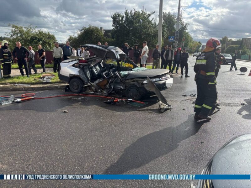 подробности ДТП в Сморгони