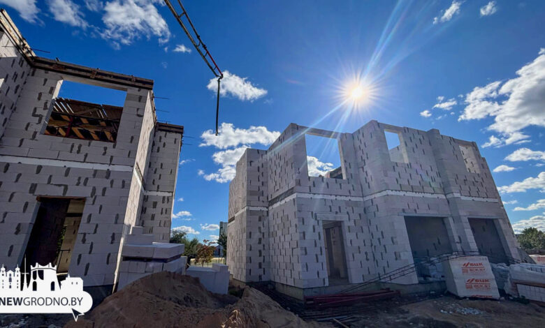 Как продвигается строительство нового квартала