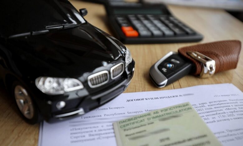 Проданный автомобиль на штрафстоянке