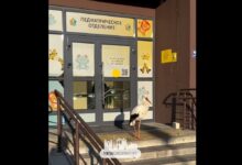 В Гродно агрессивный аист