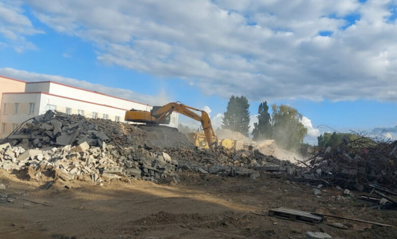 В Свислочском районе снесли