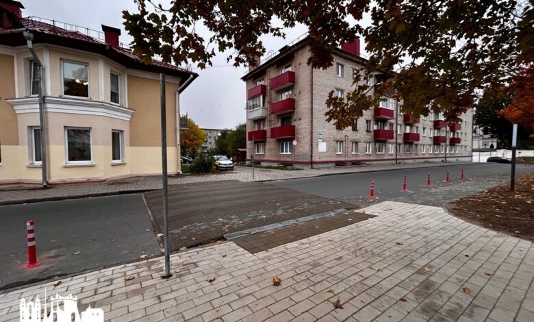 На улице Дарвина в Гродно меняется