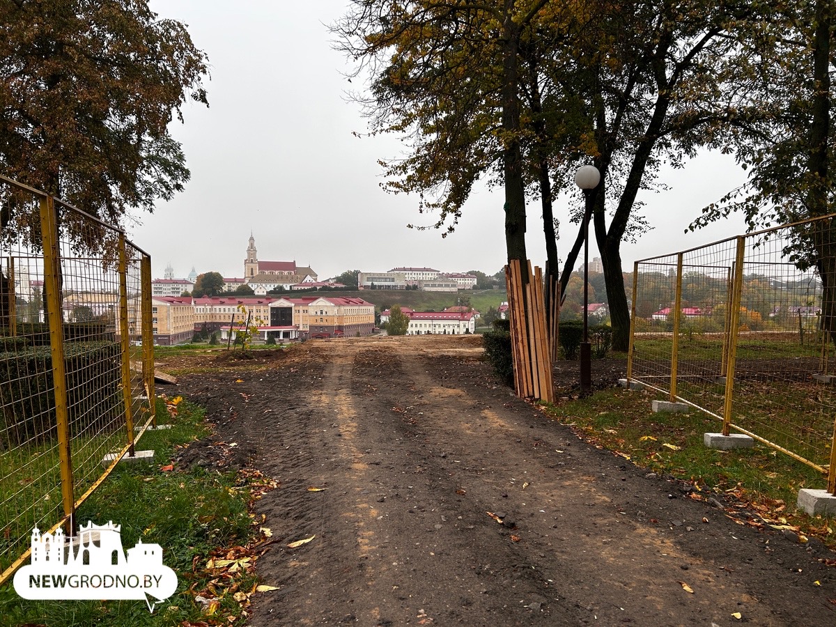 На улице Дарвина в Гродно меняется