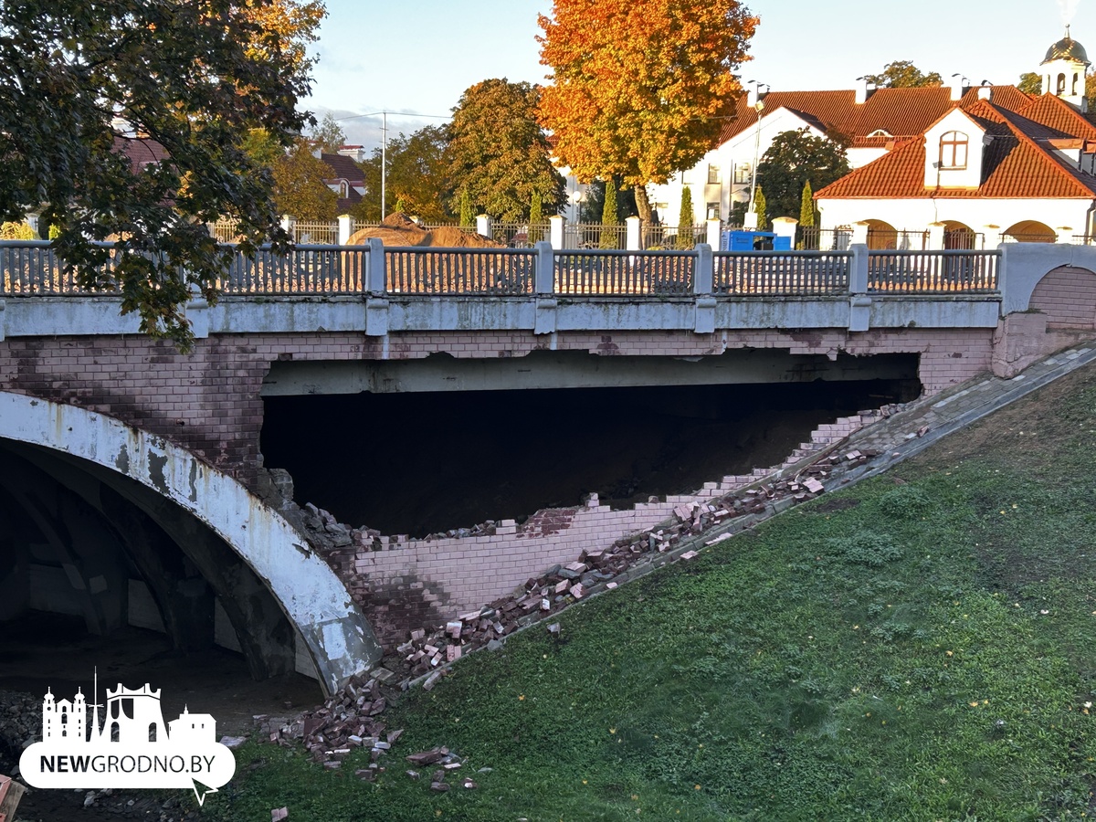 В центре Гродно разбирают известный