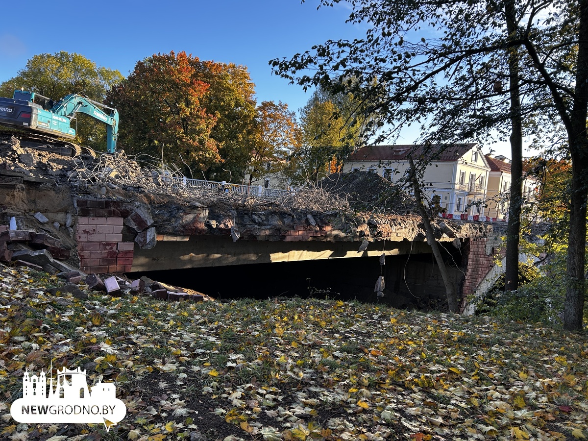 В центре Гродно разбирают известный
