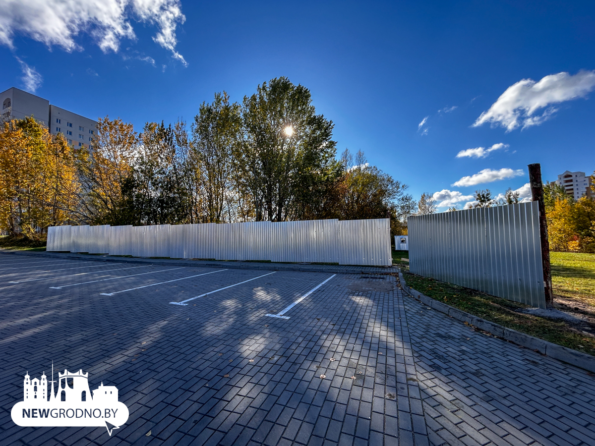В Гродно на улице Дубко началась большая
