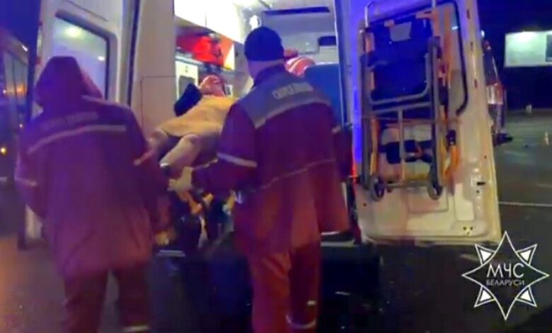 В Гродно после аварии