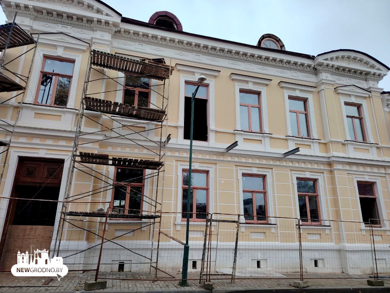 В центре Гродно реконструируют