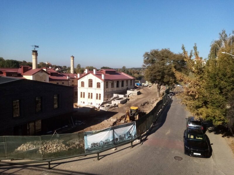 в Гродно при реконструкции