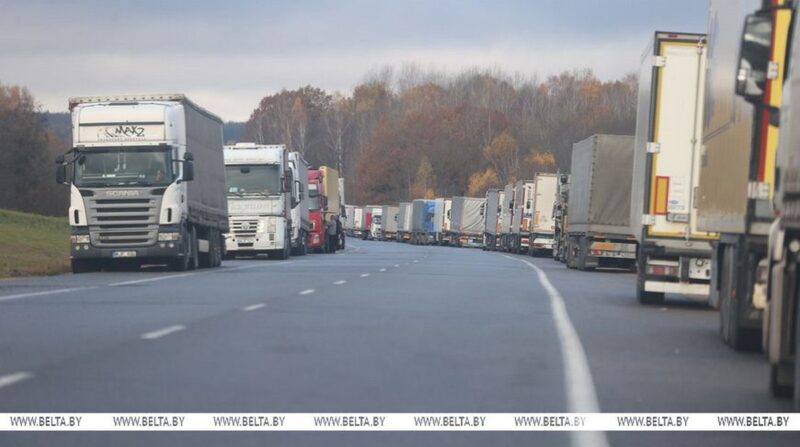 В Беларуси ограничили движение