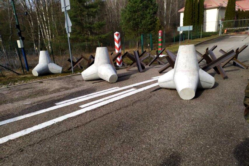 Польша убрала заграждения на 