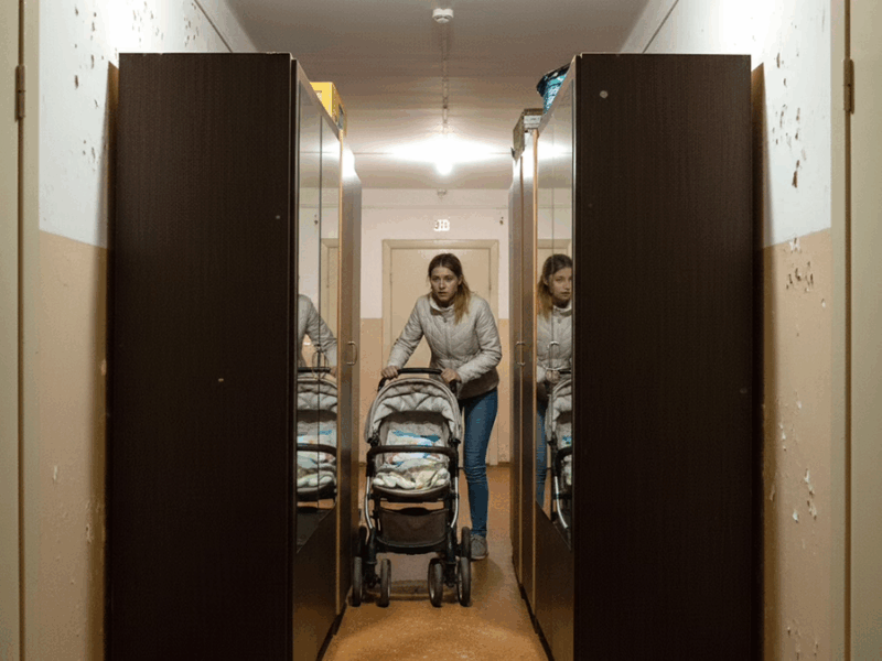 Коляска не проедет