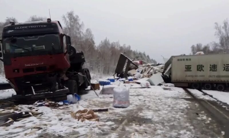 ДТП с участием большегрузов