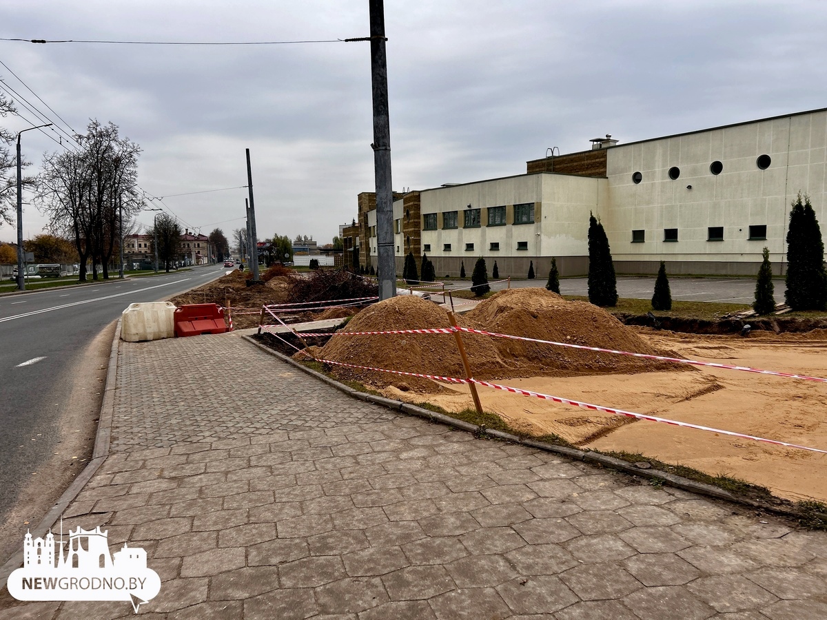 В Гродно на улице Дзержинского